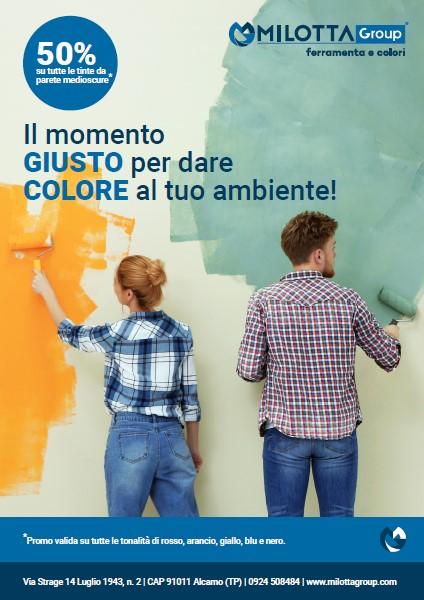 Promozione reparto ferramenta e colori