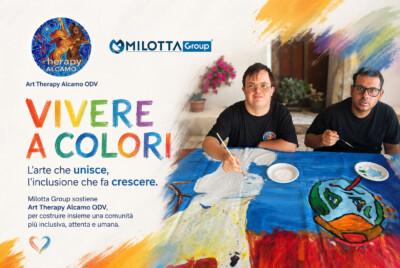 Quando l’arte costruisce inclusione: l’impegno di Milotta Group a sostegno dell’arteterapia